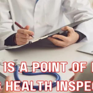What Is A Point Of Focus During Health Inspections